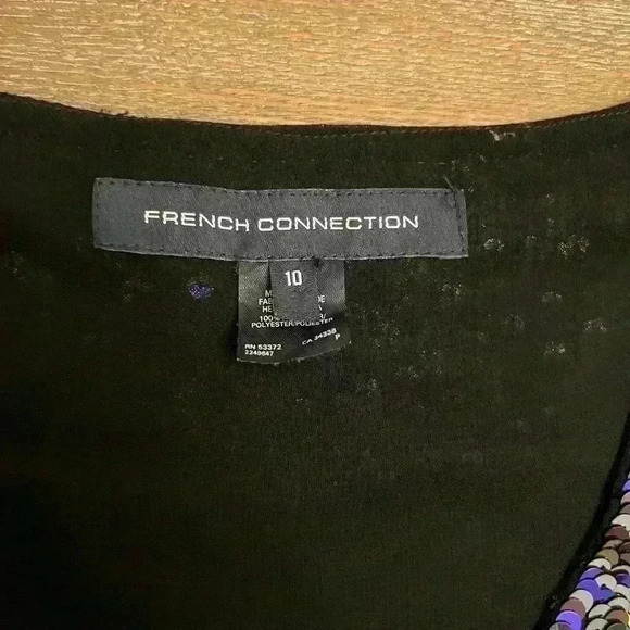 French Connection sequin blouse - Picture 3 of 3